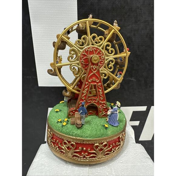 Vintage Liberty Falls FERRIS WHEEL Music Box AH777 Collectors Club 1999 Works - Picture 4 of 6